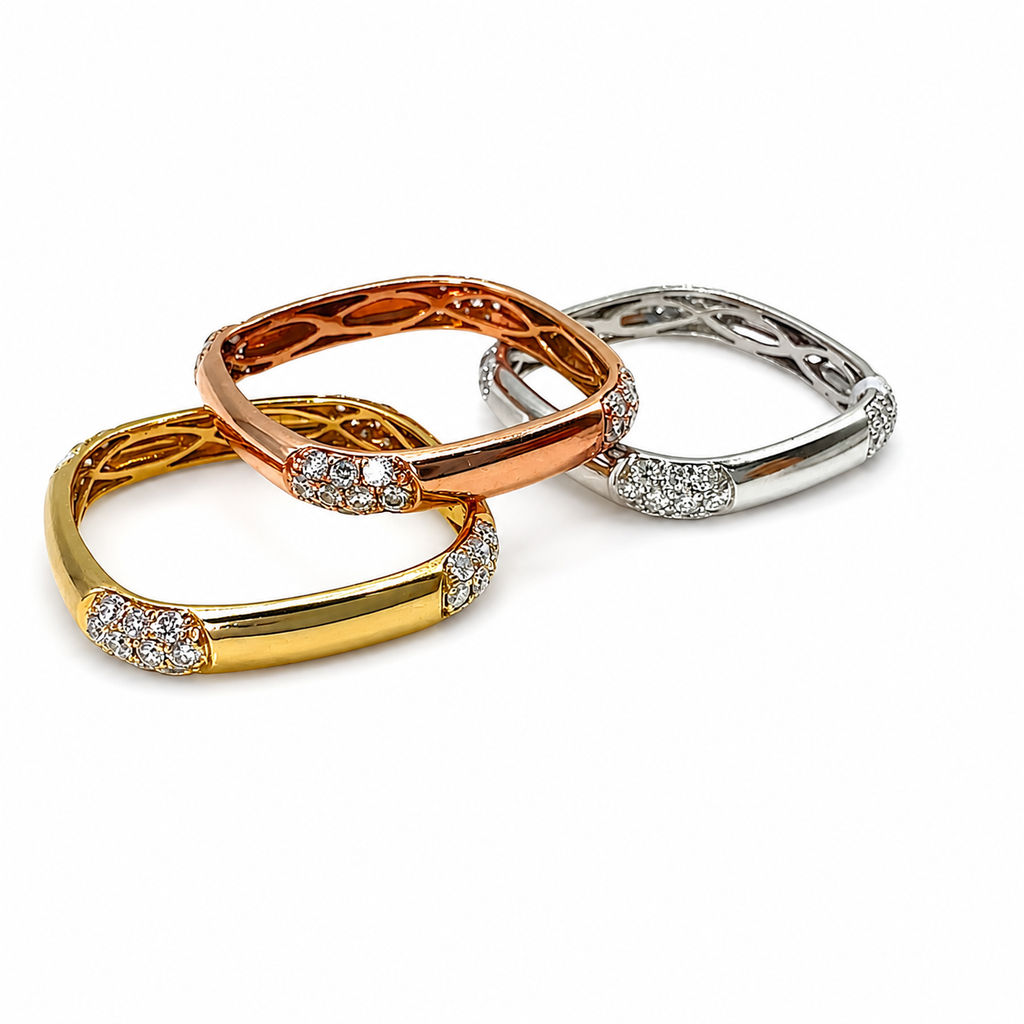 18K Gold Diamond Band Ring – 0.40CT WB455 NJJ