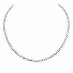 14K White Gold Diamond Necklace – 3.00CT Diamonds – 16 Inch DN019 GATJ