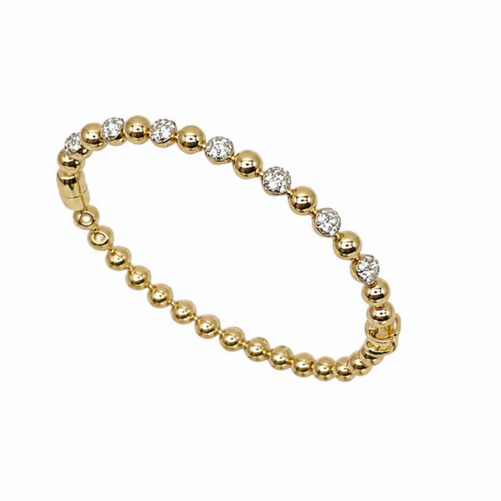 14K Yellow Gold Diamond Bracelet – 1.04 CT YKB00132