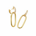 14K Yellow Gold Diamond Earrings – 0.92CT PJE5675YG