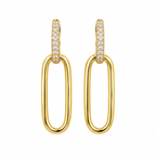 14K Yellow Gold Diamond Earrings – 0.92CT