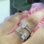 18K White Gold Diamond Ring – 0.53CT | R168121