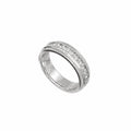 14K White Gold Men’s Round Diamond Band Ring – 0.55 CTW | WB21 LTJ