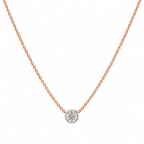 14K Rose Gold Diamond Pendant Necklace – 1.40 CT DP0021 GTJJ