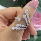 18K White Gold Diamond Fashion Ring – 3.56CT | DR454 NIJJ