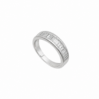 14K White Gold Men’s Baguette Diamond Band – 1.10CT WB162 LTJ