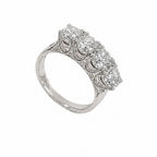14K White Gold Round Diamond Ring 2.05CT WB070 GETJ