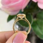 18K Yellow Gold Lab-Grown Diamond Ring – 4.00CT D/VS1