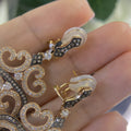 14K Rose Gold 3.36ct Diamonds Earrings DCE9342-2 GIJJ