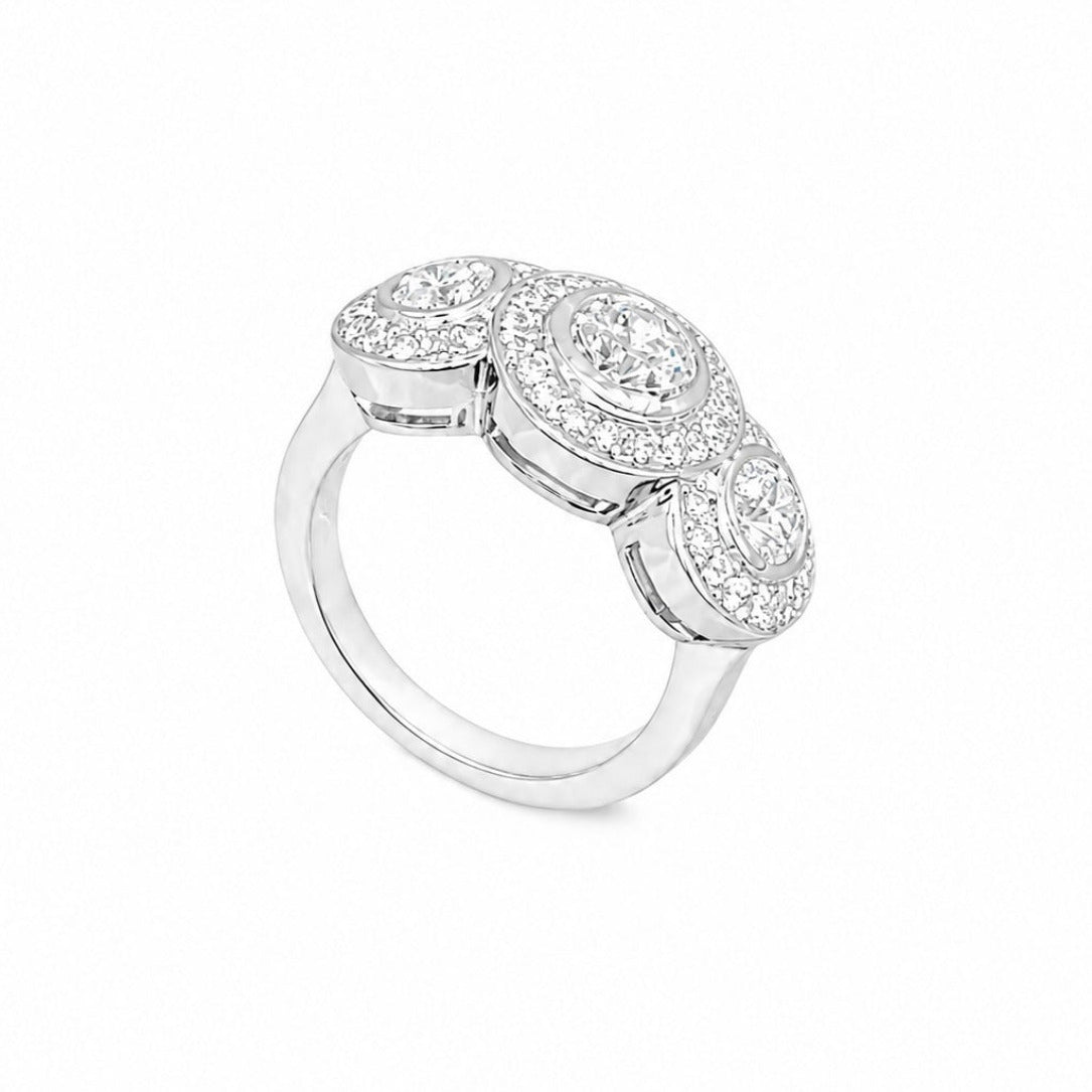 14K White Gold 2.30CT Diamond Ring – DR042 GGJJ