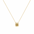 14K Yellow Gold Diamond Pendant Necklace – 0.24 CT KVPS032YG