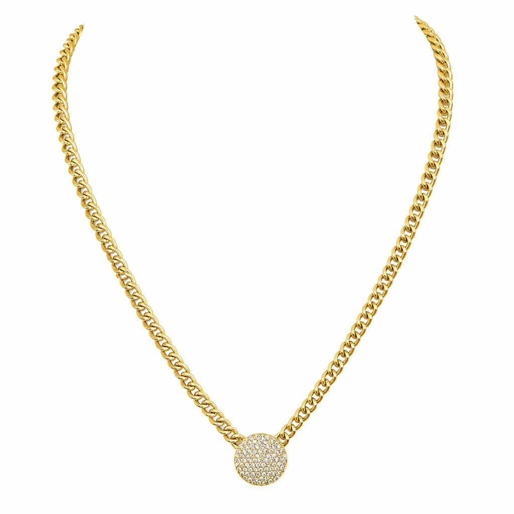 14K Yellow Gold Diamond Necklace – 2.03 CTW Natural Diamonds | 18 Inches PJN6063-002