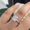 14K White Gold Lab-Grown Diamond Ring – 3.21CT VS | RADER018 GJJJ