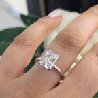 14K White Gold Lab-Grown Diamond Ring – 3.21CT VS | RADER018 GJJJ