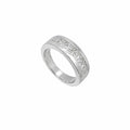 14K White Gold Men’s Princess Cut Diamond Band – 1.55CT WB818 ILJJ