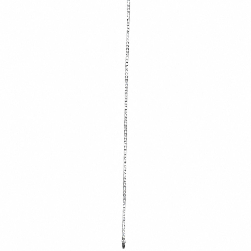 14K White Gold Diamond Tennis Bracelet – 1.01ct  J10133 LJJ