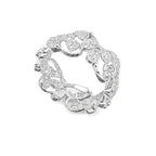 18K White Gold 1.22CT Diamond Ring DR119 ZEJ
