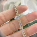 14K Yellow Gold Diamond Bracelet with 4.50CT Round Cut Diamonds DB042 G,SJJ