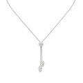 18K White Gold 1.72 CT Diamond Pendant Necklace – 20” | 1.5” Pendant DN0045 NGJJ
