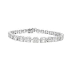 18K White Gold Diamond Bracelet – 4.80CT DB0110 TJJJ