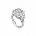 14K White Gold 2.01CT Diamond Ring RDER040 IJTJ GATJ