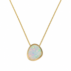 14K Yellow Gold Opal Pendant Necklace 14.72CT Opal COLN026 GLJJ