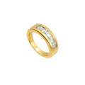 14K Yellow Gold Men’s Diamond Wedding Band – 1.47CT Round Diamonds WB477 ILJJ