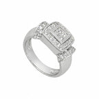 14K White Gold Diamond Ring – 0.50CT DR097 TJJ
