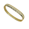 14K Yellow Gold Diamond Bangle Bracelet – 1.38CT Diamonds 6190746-002