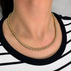 14K Yellow Gold Diamond Necklace – 1.54ct Natural Diamonds KVN00343-001