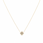14K Yellow Gold Diamond Pendant Necklace – 0.55 CT Natural Diamonds PJNP5659A-004