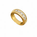 14K Yellow Gold 1.55ct Diamond Channel-Set Men’s Wedding Band WB476 GAJJ