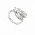 14K White Gold Diamond Ring – 1.25CT DR124 LJJ