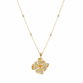 14K Yellow Gold Diamond Pendant Necklace – 1.69CT DN0110 ITJJ