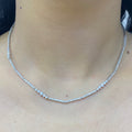 14K White Gold 3.84ct in natural diamonds Necklace PJN536WG GLAJ