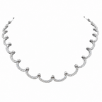 18K White Gold Diamond Necklace – 2.10ct Diamonds DN110 ILTJ