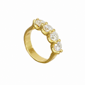 14K Yellow Gold Ring with 2.08CT Round Diamonds WB047 NGEJ
