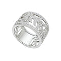 18K White Gold 0.55 CT Diamond Ring WB076 IJJJ