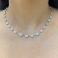 14K White Gold Diamond Necklace – 2.17CT SI Clarity | DCN14070-5
