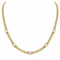 14K Yellow Gold Diamond Necklace KVN00197-004