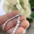 14K White Gold Lab Grown Diamond Bracelet with 12.49CT Diamonds DB110 GETJ