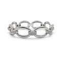14K White Gold 1.10 CT Diamond Bracelet DB034 IZTJ