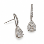 18K White Gold Diamond Earrings – 1.30ct DIER0138 IAAJ