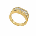 14K Yellow Gold 0.76CT Baguette Diamond Ring WB127 ALJ