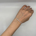 14K White Gold Diamond Bangle Bracelet – 1.50 CT ASG46834-006