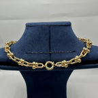 14K Yellow Gold Link Necklace – 17 Inches AIST