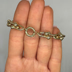 14K Yellow Gold Link Necklace – 17 Inches AIST