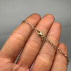 14K Gold White Clover Station Diamond Necklace – Convertible 2-Way Design DN048 GZEJ