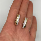 14K Yellow Gold Diamond Earrings – 0.78 CT