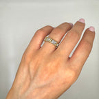 Platinum & 18K Yellow Gold Round Diamond Wedding Band – 1.40 CT WB0124 IESJ